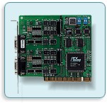 PCI总线RS-422/485工业通信二串口卡