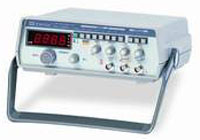 频率范围 0.2Hz to 2MHz (共 7 档),波形:正弦波, 三角波, 方波, Ramp 与 脉波输出  