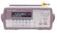 频率范围:1μHz至20MHz ,标准波形 正弦波、方波、斜波、三角波、脉冲、噪声、直流 