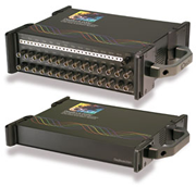 测量电压、电流、应变、温度、振动、频率、数字及车用总线信号、输出模拟及数字信号,Daqbook低成本振动测试系统，具有16位A/D，200K采样率的高性能，可测8通道或16通道振动信号.